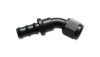 Vibrant -4AN Push-On 45 Degree Hose End Fitting in Aluminum - Part #22404