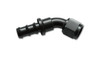 Vibrant -6AN Push-On 45 Degree Aluminum Hose End Fitting (Part #22406)