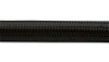 Vibrant -8 AN Black Nylon Braided Flex Hose (10 ft) for Automotive Fuel, Oil, and Coolant Applications