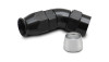 Vibrant -10AN 45 Degree High Flow Hose End Fitting for PTFE Lined Hose