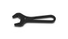 Vibrant -16AN Aluminum Wrench - Anodized Black for Automotive Fittings and Adapters