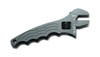 Vibrant -4AN Aluminum Wrench in Anodized Black for Automotive Fittings and Adapters