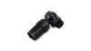 Vibrant Performance Single -8AN x -8AN Banjo to Hose End Aluminum Fitting, Part #24428