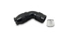 Vibrant -6AN 60 Degree High Flow Hose End Fitting for PTFE Lined Hose, Black Anodized Aluminum Part 28606