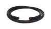 Vibrant 3/4 inch (19mm) Silicon Heater Hose Reinforced - Black, 5 ft
