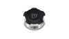 Vibrant 2-inch OD Aluminum Weld Bung with Anodized Black Threaded Cap - Part Number 11291