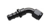 Vibrant Push-On 60 Degree Hose End Elbow Fitting -10AN, Aluminum Alloy - Part Number 22610