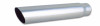 Vibrant 3-inch Round Stainless Steel Truck and SUV Exhaust Tip – Single Wall Angle Cut, 18-inch Length, 2.5-inch Inlet