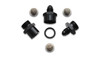 Vibrant Inline Fuel and Oil Filter Set (Size -3AN) with Multiple Filter Elements