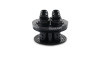 Vibrant 4-Port Aluminum Catch Can Lid Assembly for Automotive Applications