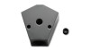 Vibrant Billet Aluminum Y-Block Fitting with 1/8 inch NPT Port - 3/8 inch NPT Connections