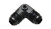 Vibrant -6AN to -6AN Male 90 Degree Union Adapter Fitting with 1/8 inch NPT Port