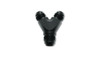 Vibrant -6AN to -6AN to -6AN Aluminum Y-Adapter Fitting Part Number 10806