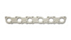Vibrant T304 Stainless Steel Exhaust Manifold Flange for Nissan RB25 and RB26 - 3/8 Inch Thick