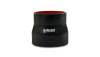Vibrant 3.5 inch ID to 4.25 inch ID Silicone Transition Hose with Aramid Reinforcement