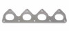 Vibrant T304 Stainless Steel Exhaust Manifold Flange for Honda/Acura B-Series Engines - 3/8 Inch Thick