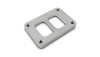 Vibrant T06 Turbo Inlet Flange for Divided Inlet - 304 Stainless Steel, 1/2 Inch Thick