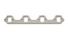 Vibrant T304 Stainless Steel Exhaust Manifold Flange for Ford 260-351W - 3/8 Inch Thick, Sold in Pairs