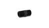 Vibrant 3/8 inch NPT to 3/8 inch NPT Straight Union Pipe Adapter Fitting - Aluminum