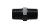 Vibrant 3/8 inch NPT to 3/8 inch NPT Straight Union Pipe Adapter Fitting - Aluminum