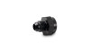 Vibrant Male AN to Female Inverted Flare Adapter -6AN, 1/2 inch -20 Inverted Flare, Aluminum and Zinc Plated Steel