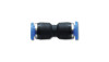 Vibrant Union Straight Pneumatic Vacuum Fitting for 3/8 inch OD Tubing – Secure Push Lock Connection