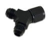 Vibrant -12AN Female to Dual -10AN Male Y-Adapter Fitting in Aluminum