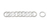 Vibrant Performance Aluminum Crush Washers - Part Number 20936 - Pack of 10 for Automotive Adapter Fittings