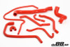 do88 Saab 900 / 9-3 Turbo 1994-2000 Red Coolant Hose Kit - Part #DO88-KIT27R