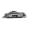 Edelbrock RPM Air-Gap Oval Port Intake Manifold for Big-Block Chevy with Chrome Plasma Finish - Part 7561-CP