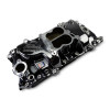 Edelbrock Performer 2-O Intake Manifold for 1965-1990 Big-Block Chevy Engines with Oval Port Heads - Black Plasma Finish