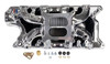 Edelbrock Ford Small-Block 289-302-347 RPM Air-Gap Intake Manifold with Chrome Plasma Finish