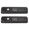 Edelbrock Victor Series Valve Cover for Chevy 262-400 CI V8 1986-1995 - Black Powder Coat Finish