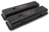 Edelbrock Victor Series Valve Cover for Chevrolet 262-400 CI V8 Engines - Black Powder Coat