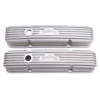 Edelbrock Classic Series Valve Cover for Chevrolet 262-400 V8 with Oil Fill Hole - Satin Finish