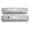 Edelbrock Classic Series Valve Cover for Chevrolet 262-400 V8 with Oil Fill Hole - Satin Finish