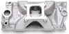 Edelbrock Victor Jr. Part #2975 High-Performance Intake Manifold for Small-Block Chevy V8 Engines