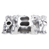 Edelbrock Performer Air-Gap Intake Manifold for Small-Block Chevy 262-400 CID, Polished Finish