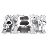 Edelbrock Performer Air-Gap Intake Manifold for Small-Block Chevy 262-400 CID, Polished Finish