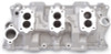 Edelbrock C-357-B Triple-Deuce Intake Manifold for Chevrolet Small-Block V8 Engines