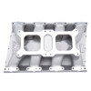 Edelbrock Intake Manifold Chrysler Gen II 426-572 Hemi Dual Quad Single Plane for Carburetors (Part #7524)