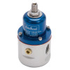 Edelbrock Carbureted Fuel Pressure Regulator 174132 - 160 GPH, 5-10 PSI, Blue Finish