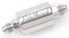 Edelbrock High Flow Fuel Filter Part #8129 - Billet Aluminum, 40 Micron, -6 AN Inlet/Outlet