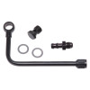 Edelbrock Part 81263 Black Steel Fuel Inlet for Performer and Thunder Series Carburetors