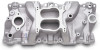 Edelbrock Performer Intake Manifold Part #2104 for Chevrolet 262-400 Small-Block V8 (1987-1995)