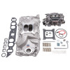 Edelbrock Part #2062 Single-Quad Manifold and Carb Kit for Big-Block Chevy Oval Port Engines