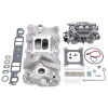 Edelbrock Performer RPM Small Block Chevy Manifold and Carb Kit Part #2023
