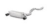 Akrapovic 16-17 BMW M240i (F22 F23) Evolution Line Cat Back (SS) w/ Carbon Tips (Req. Link Pipe) - MTP-BM/SS/4H