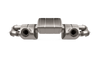 Akrapovic 20+ Porsche Cayman GT4 / Boxster Spyder (718) Slip-On Race Line (Titanium) (Req Tips / Option 2) - S-PO/TI/18/1
