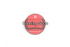 GoldenWrench BLACKLINE Performance Edition RED Billet Fuel Cap Cover for 2010+ BMW Models - FXXFCC-R
